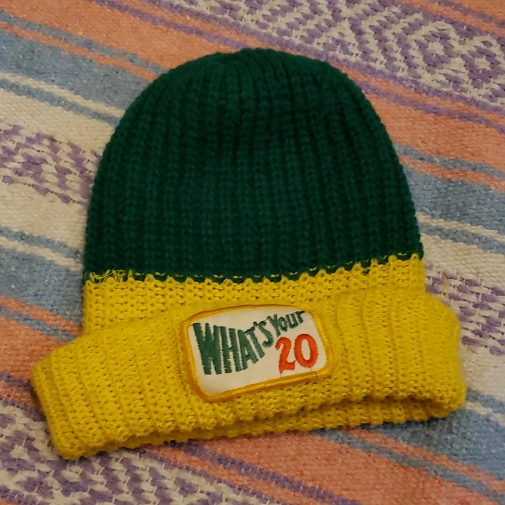 Vintage Zumiez What's your 20 beanie